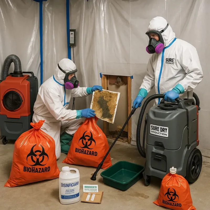Contaminated Water Handling Protocols process in Cool, CA