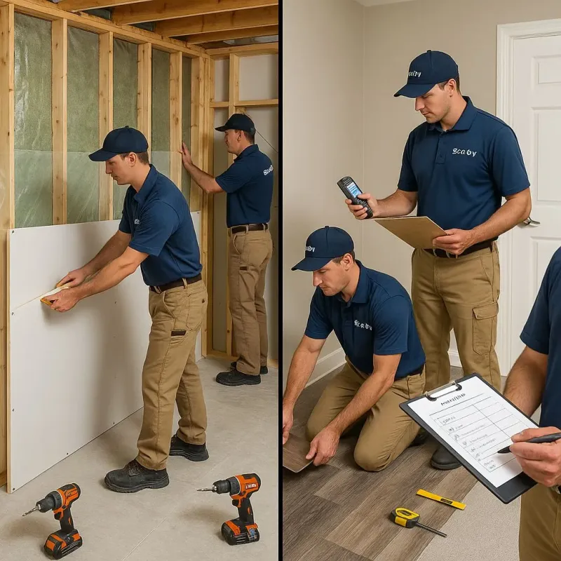 Repairs and Reconstruction process in Cool, CA