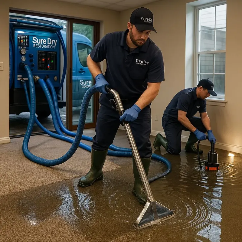 Water Extraction and Removal process in Cool, CA